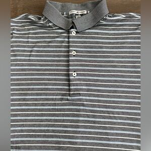 Peter Millar 100% Cotton‎ Polo Size L Gently Worn